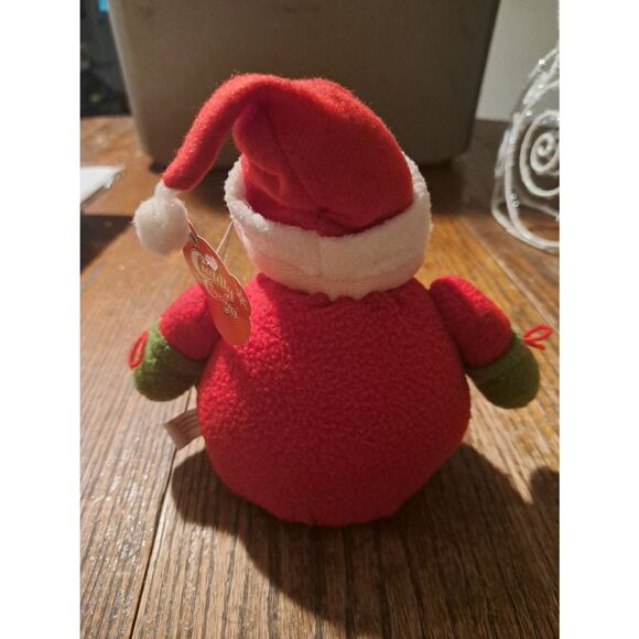 Peachtree Playthings Cuddly Cousins Plush Santa 8” Christmas Holiday Shelf Decor - Picture 3 of 5